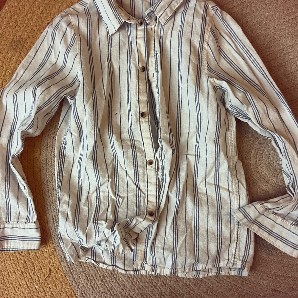 H&M linen blend shirt for boys
